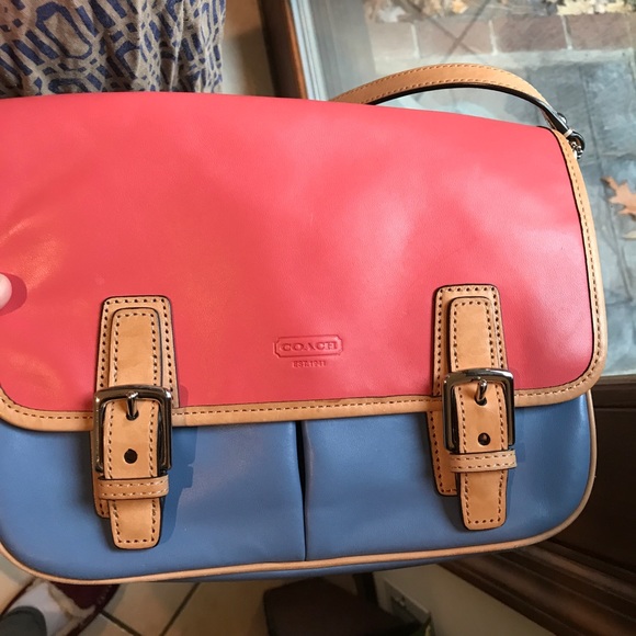 🚫SOLD🚫 Coach Park Leather Flap Crossbody Bag EUC - Picture 7 of 7