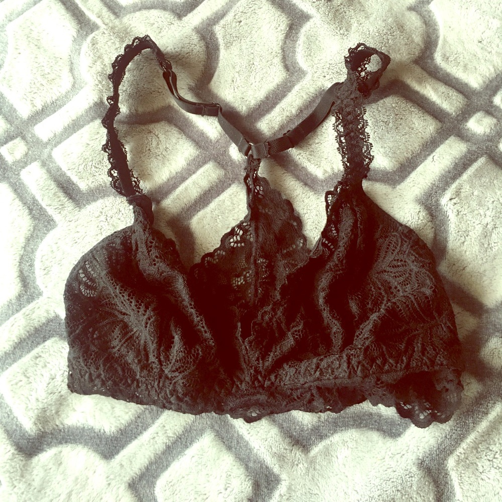 Black bralette
