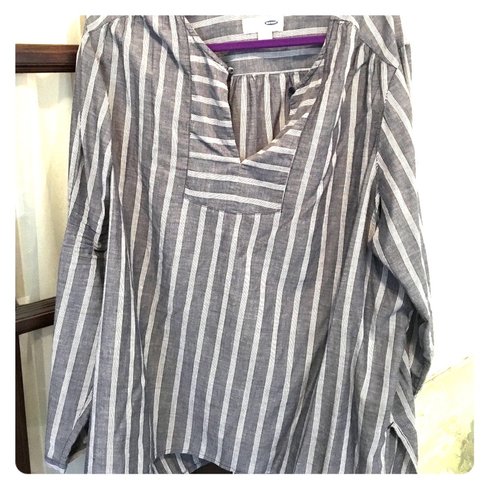 Funky striped tunic