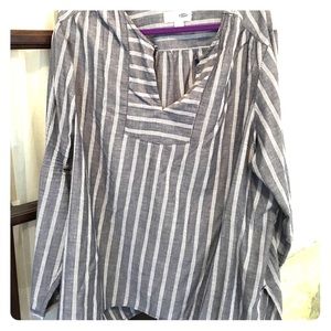 Funky striped tunic