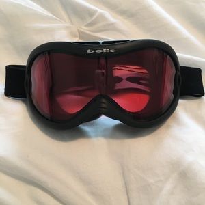 Unisex Bolle black snowboard/ski goggles