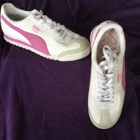 puma roma pink