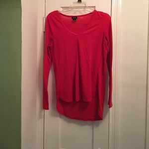 Red rue 21 long sleeve shirt