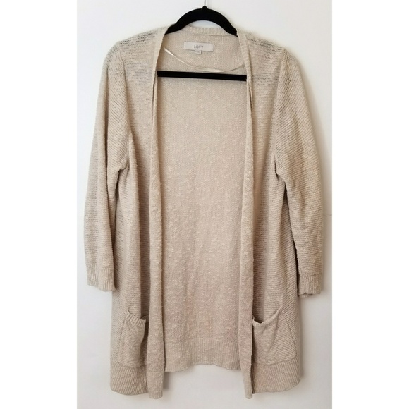 LOFT Sweaters - LOFT Long Chunky Knit Sweater Cardigan w/ Pockets