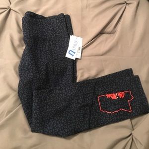 NWT Ole Miss Leggings. Brand New and Never Worn!!!
