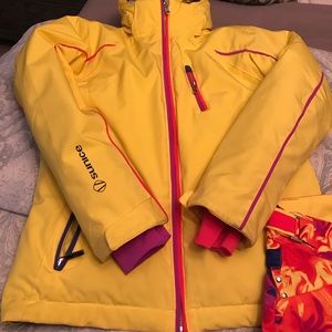 Sunice girls ski or snowboarding jacket and pants