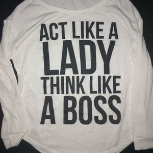 Lady boss long sleeve
