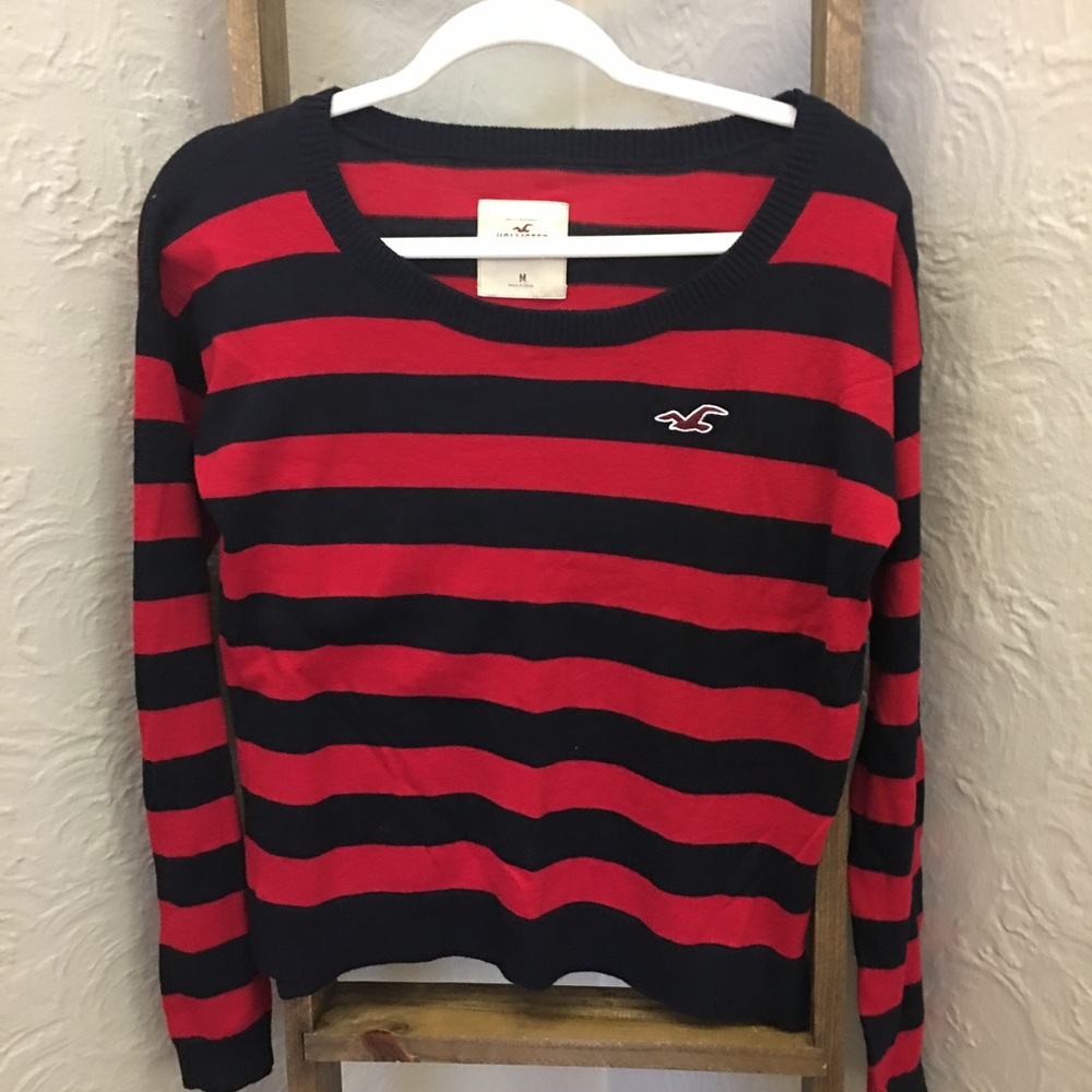 NEVER WORN! Hollister striped sweater