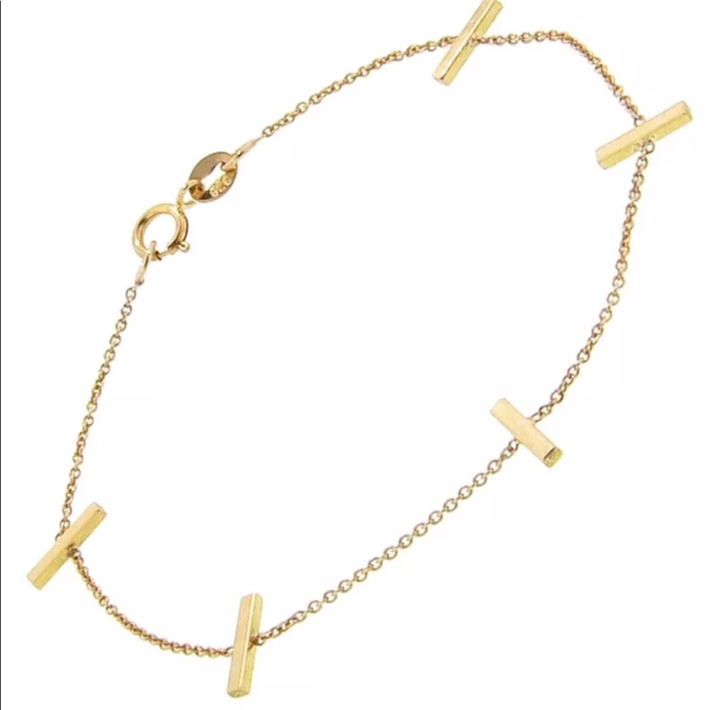 Jennifer Meyer 14K gold cable chain bracelet
