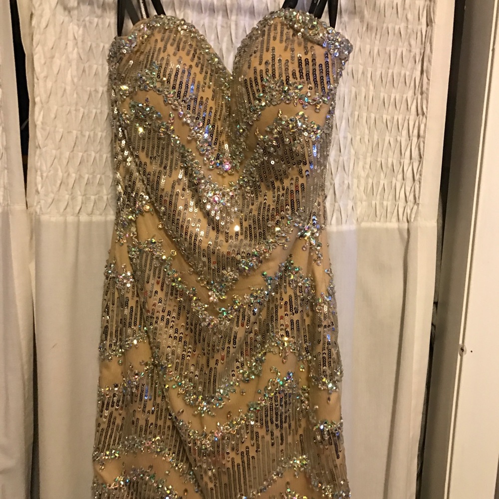 Champagne dress