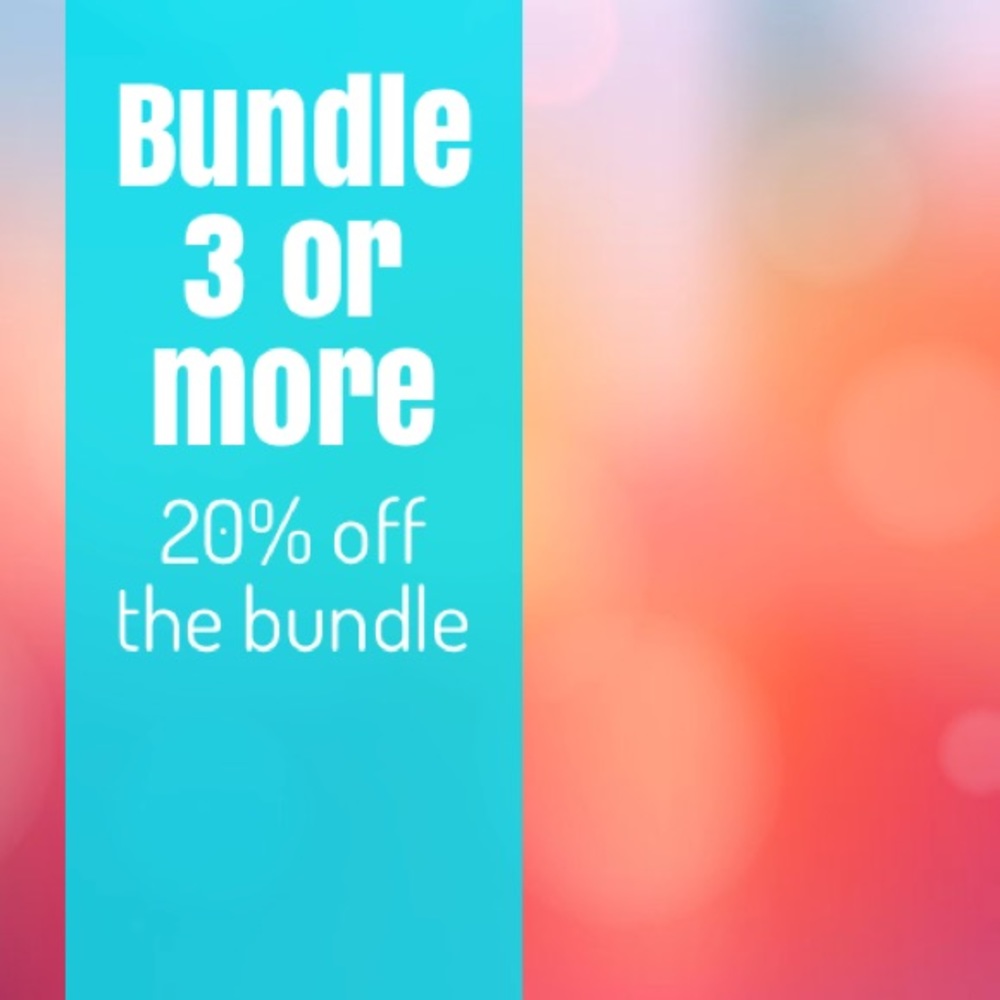 Bundle and save