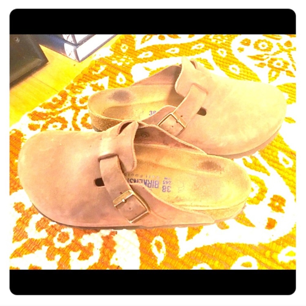 Birkenstock size 38 Boston Clog