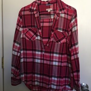 Long sleeve flannel