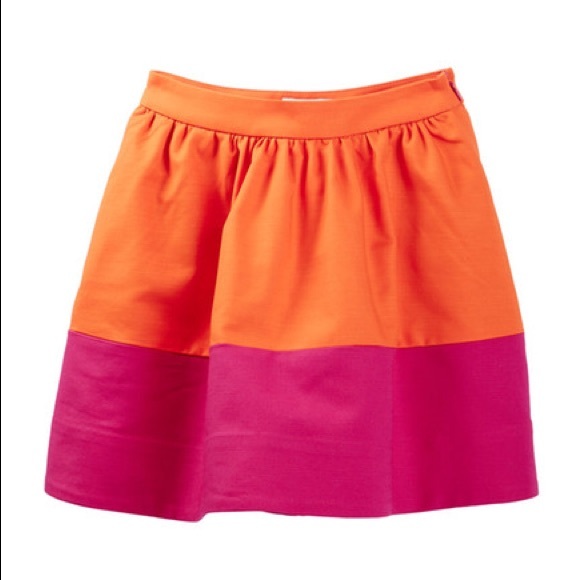 orange skirt kid