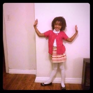 Oshkosh knit skirt set