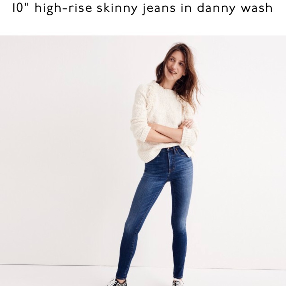 Like New Madewell Denim Jeans in Danny Wash