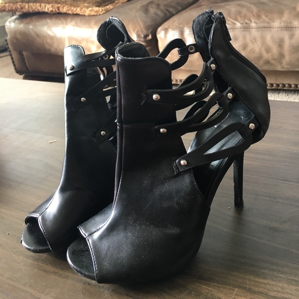 Bootie heels