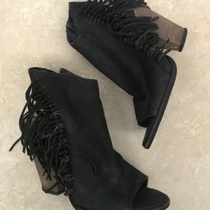Dolce Vita fringe bootie