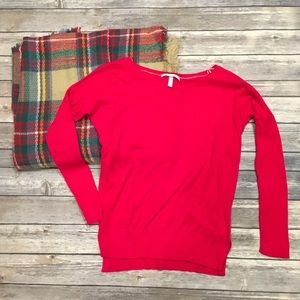 Victoria Secret Red Sweater Long Sleeve