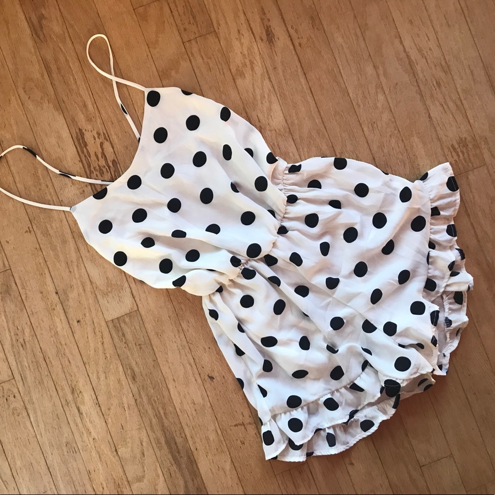 Polka Dot romper