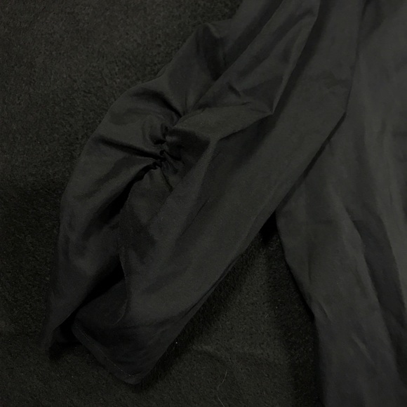 Adriana Papell Occasions black shirt 3/4 sleeve - Picture 3 of 4