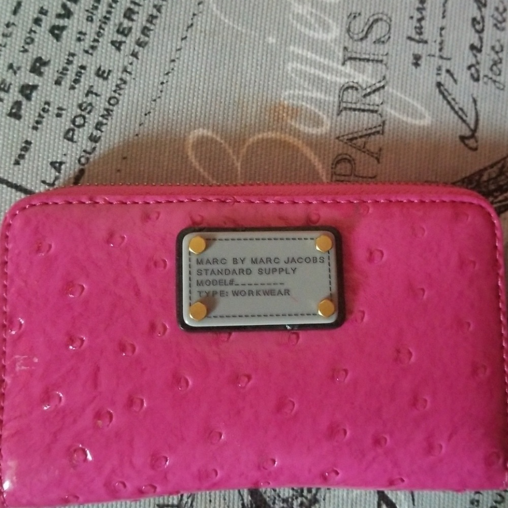 Pink wallet