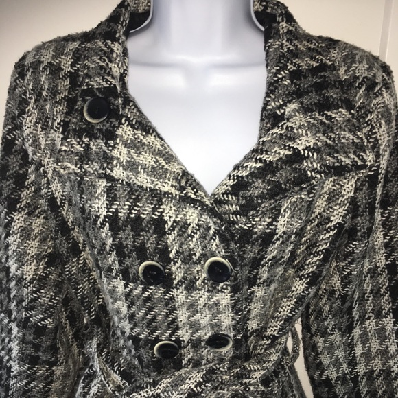 Dots Jackets & Blazers - Tweed Peacoat