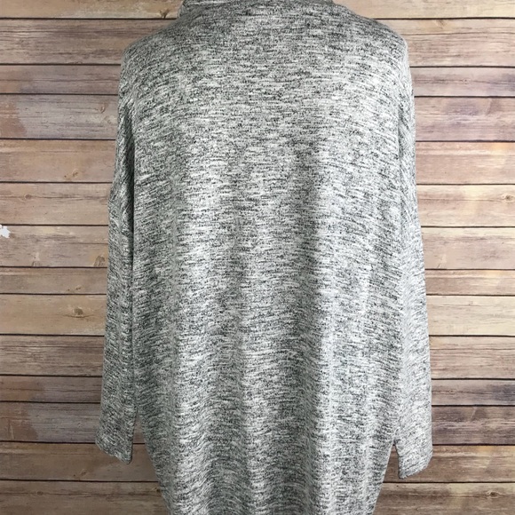 Grey turtleneck layered tunic top❤️ - Picture 6 of 7