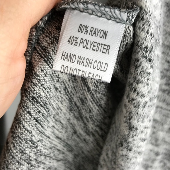 Grey turtleneck layered tunic top❤️ - Picture 7 of 7