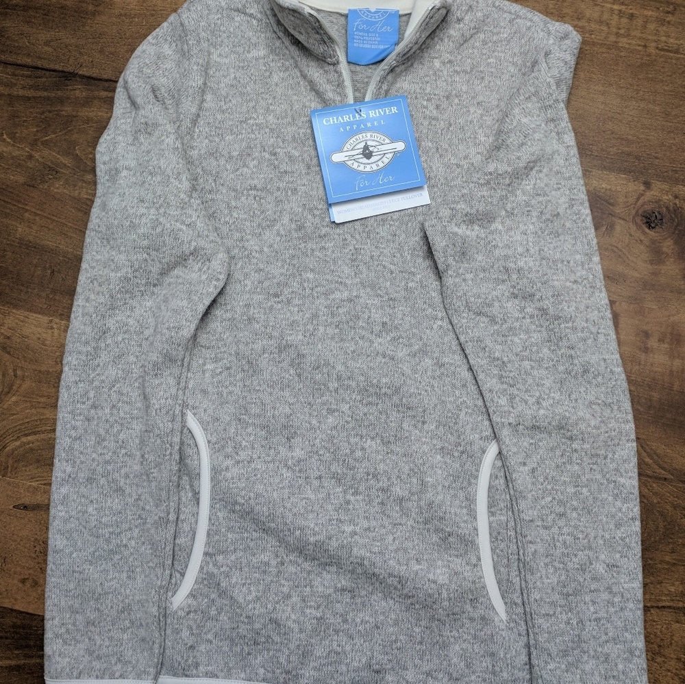 Women's Charles River Apparel Fleece Pullover