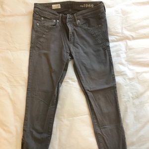 Gap skinny moto jeans