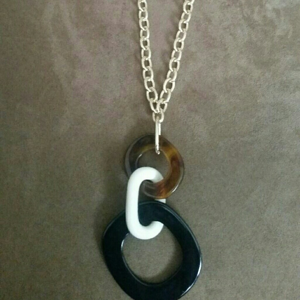 Chicos long necklace. New with tags