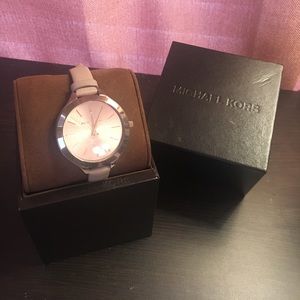 Michael Kors Women’s Leather Watch