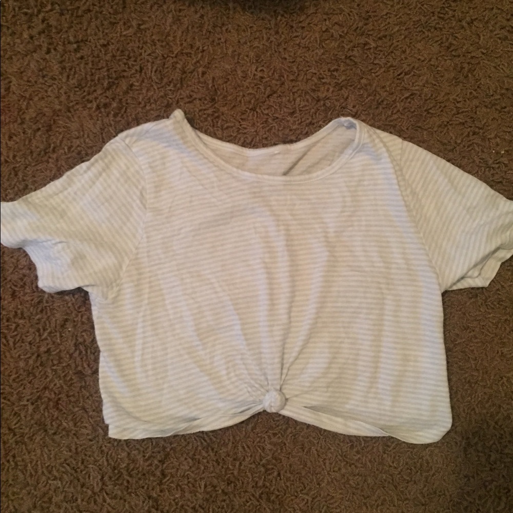 Striped crop top!