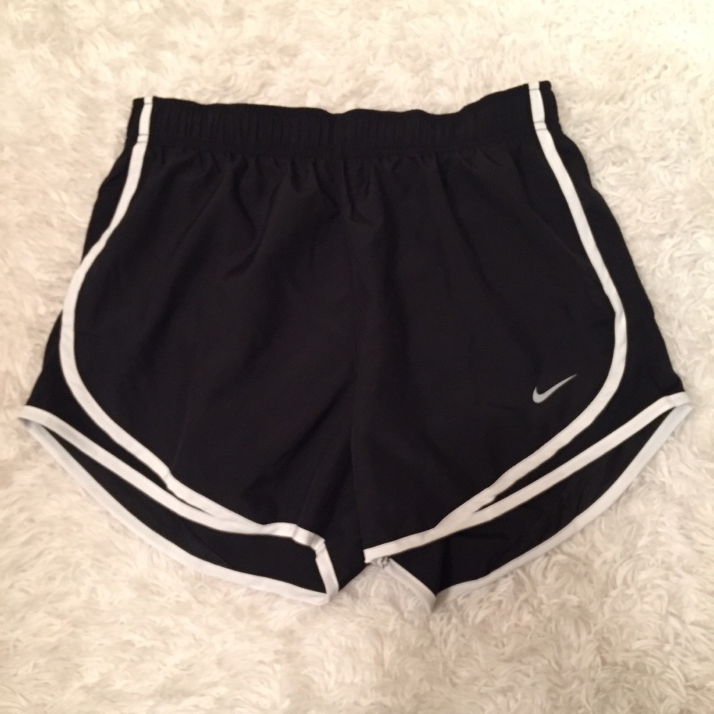 Nike Black & White Athletic Shorts