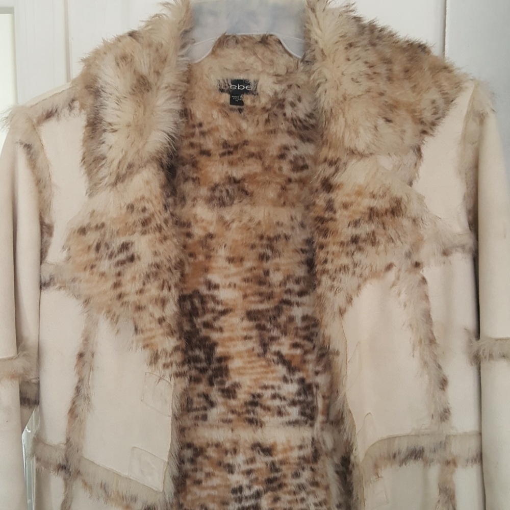 Very warm jacket...fur lined.
