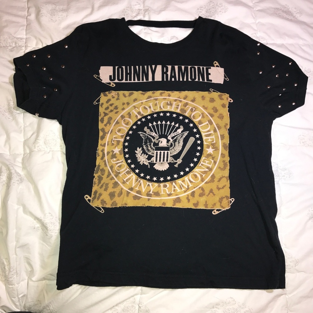 Forever 21 sexy backless short- sleeve tee