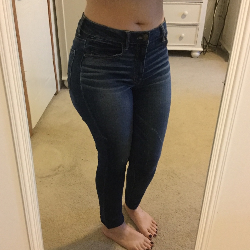 Hi rise jeggings from American Eagle!