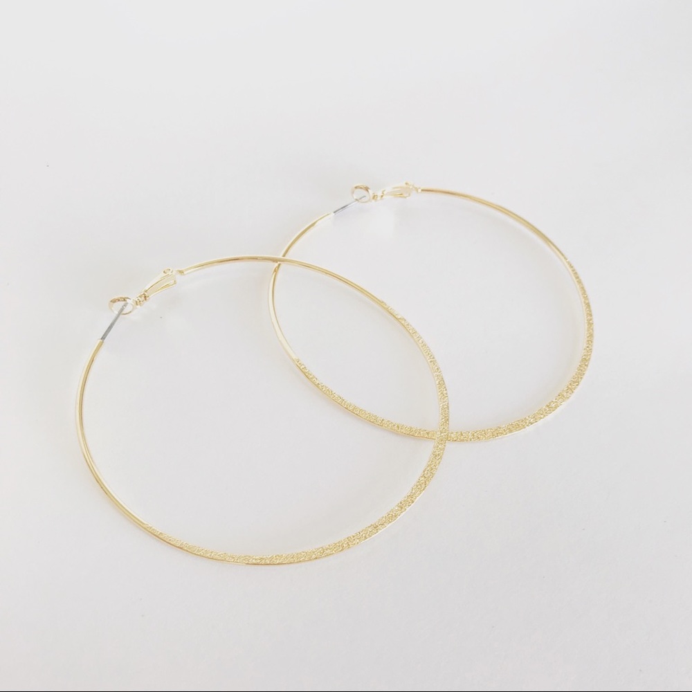 Hoop earrings 3”