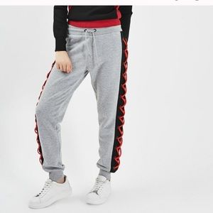 Topshop tie joggers