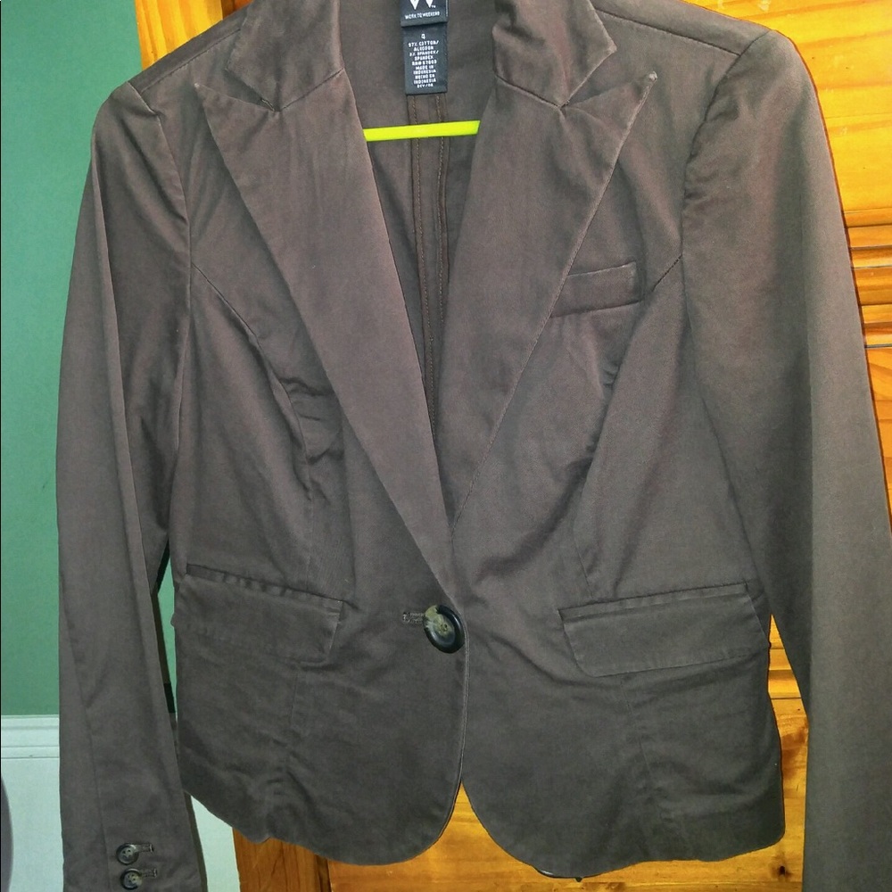 Brown Blazer