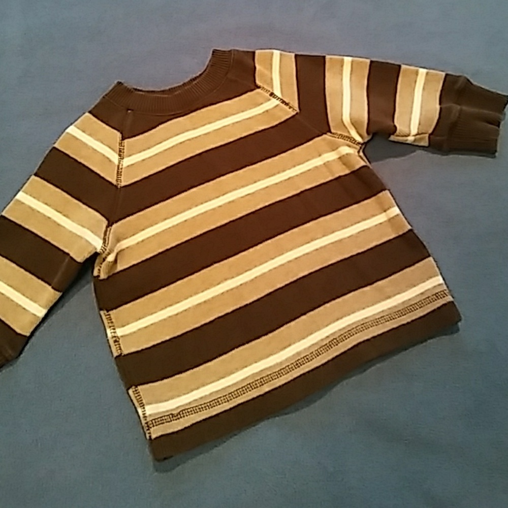 babyGap brown stripe shirt