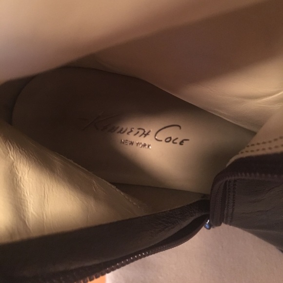 Kenneth Cole Sweet as Candy Brown  Leather Boots - Picture 5 of 8