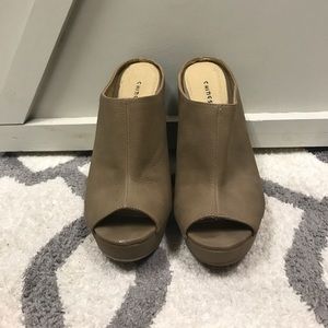 Chinese Laundry Peep toe heels