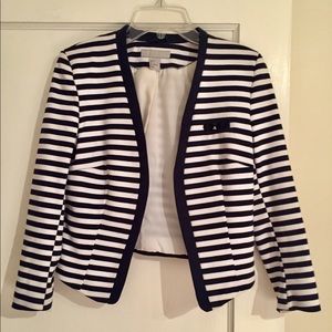 Striped Blazer
