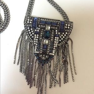 Chloe and Isabel Art Deco fringe necklace