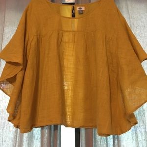 Mustard blouse