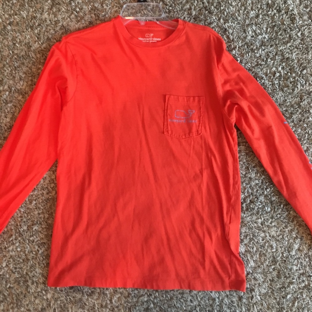 men's long sleeve vineyard vines t shirt