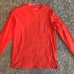 men's long sleeve vineyard vines t shirt