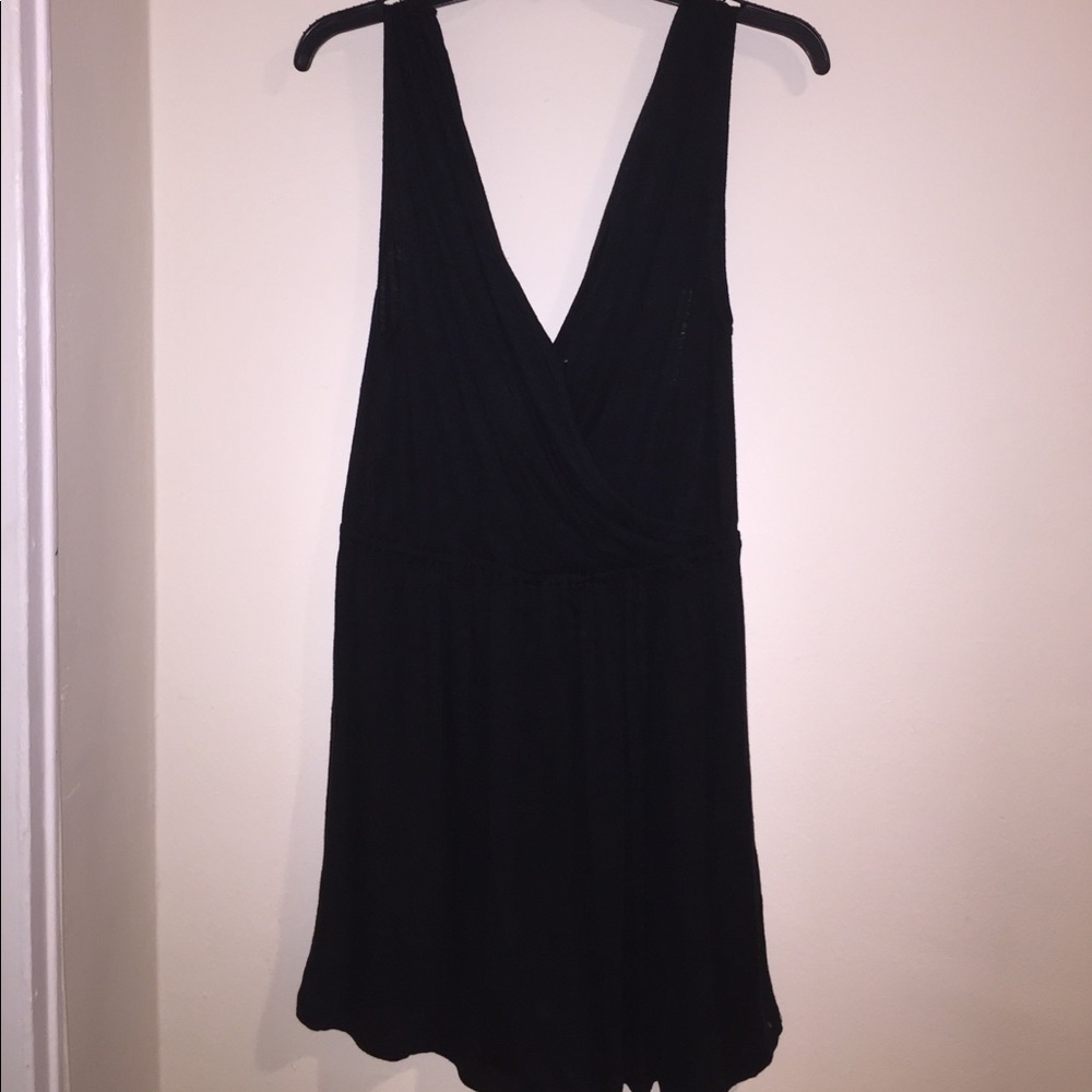 Joie black surplice front and back